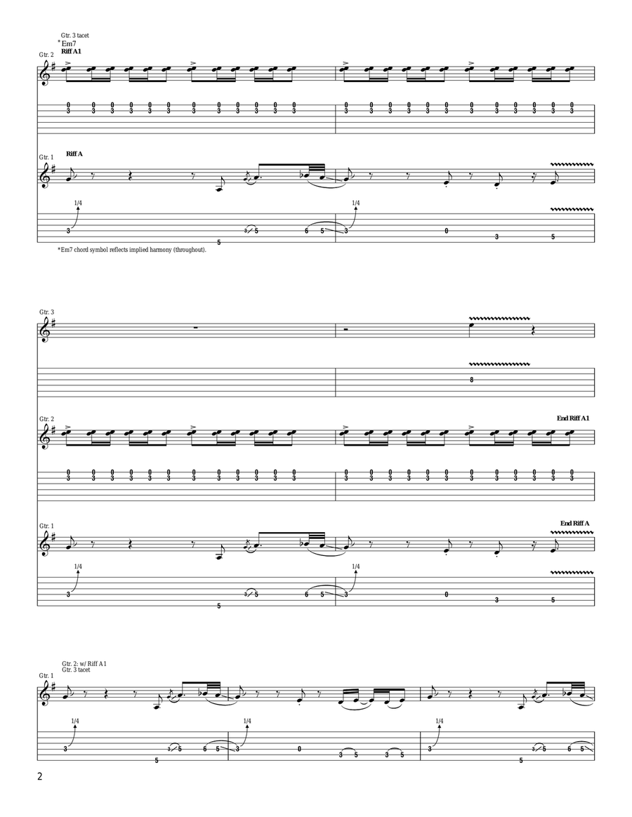 Something To Make You Happy Acoustic Guitar scores gallery preview page 2