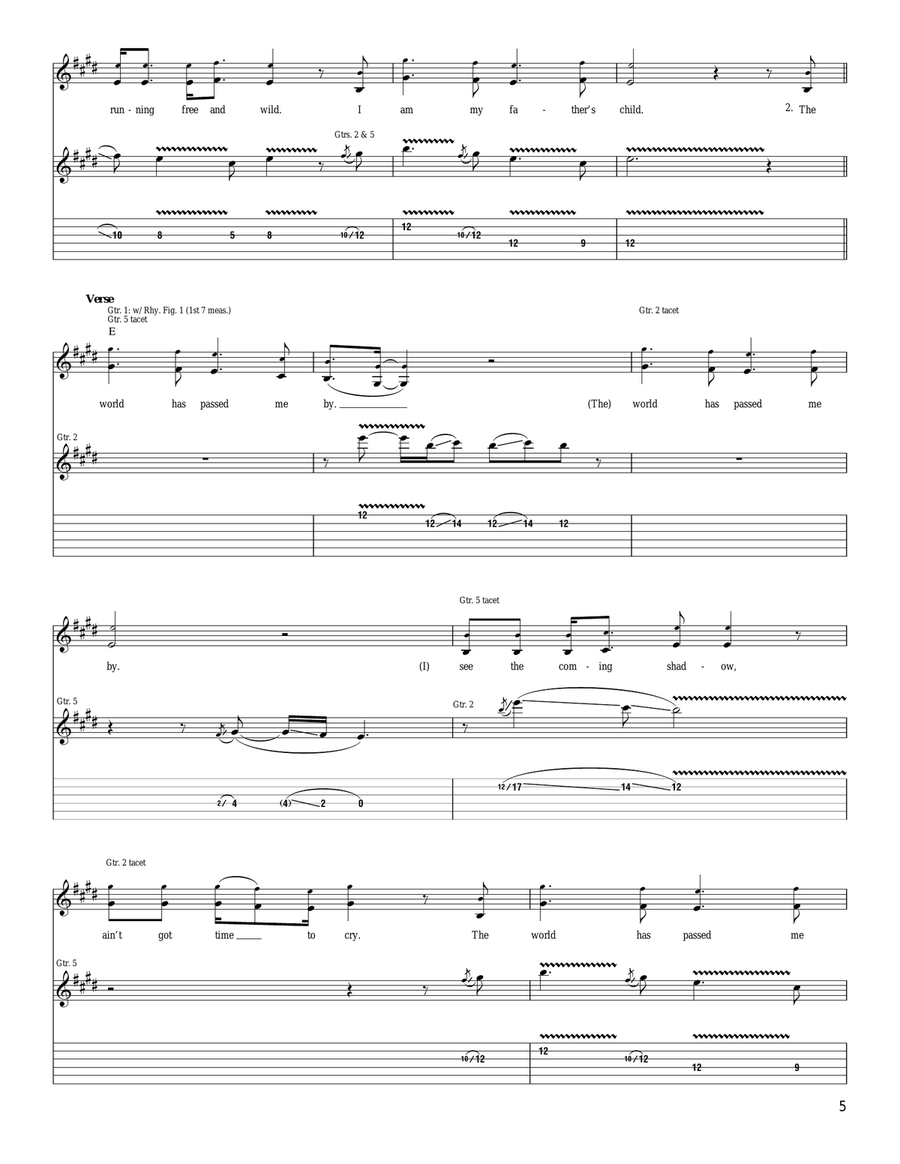 Already Free Already Free Acoustic Guitar scores gallery preview page 5