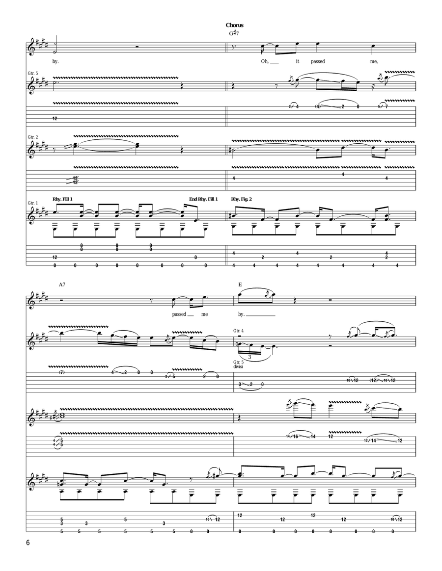 Already Free Already Free Acoustic Guitar scores gallery preview page 6