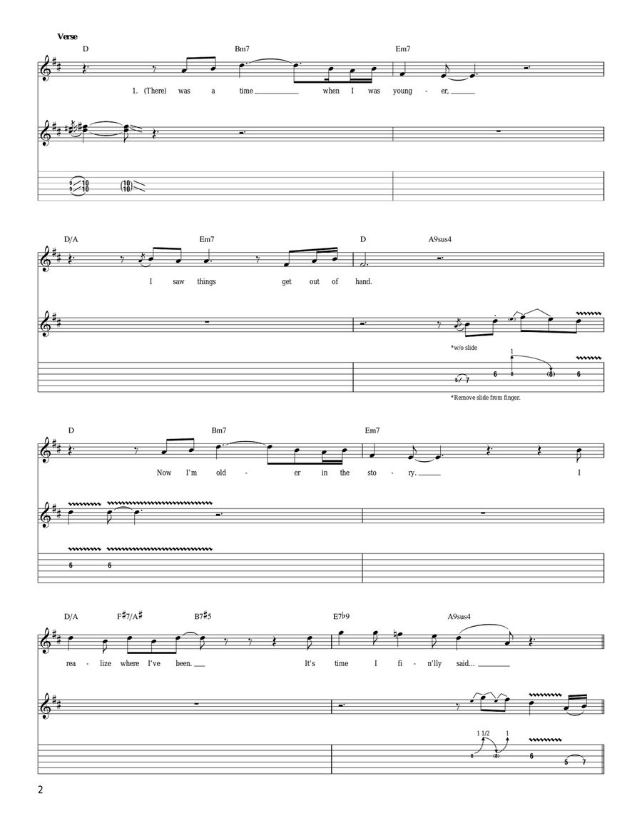 Days Is Almost Gone Days Is Almost Gone Acoustic Guitar scores gallery preview page 2