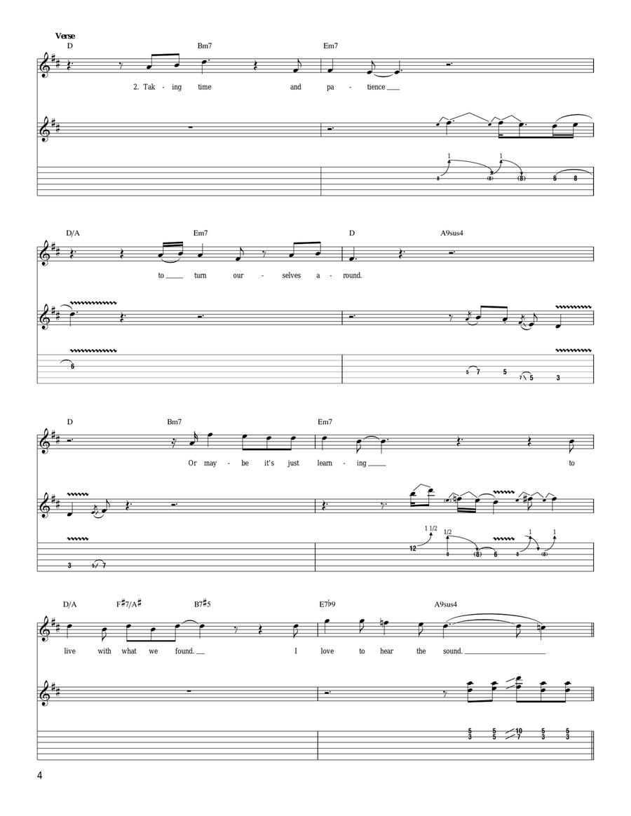 Days Is Almost Gone Days Is Almost Gone Acoustic Guitar scores gallery preview page 4