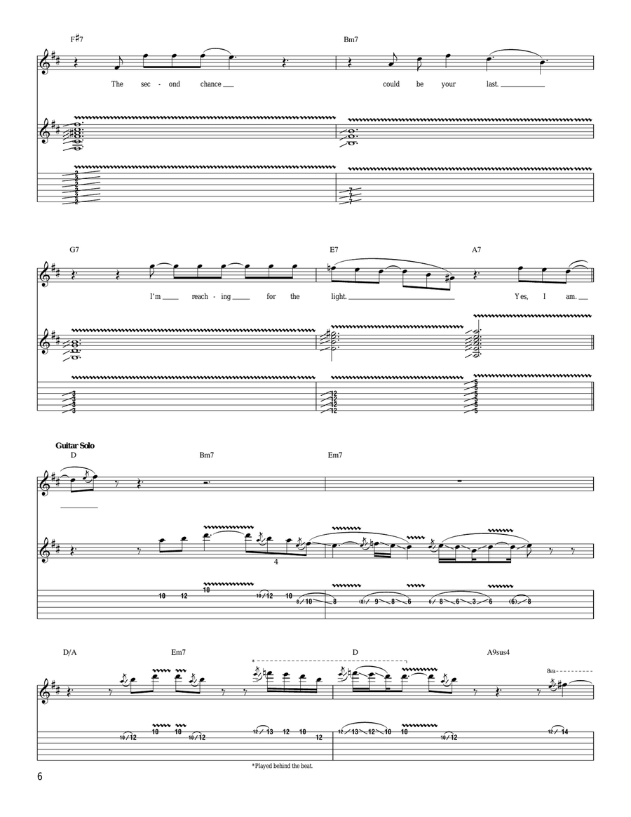 Days Is Almost Gone Days Is Almost Gone Acoustic Guitar scores gallery preview page 6