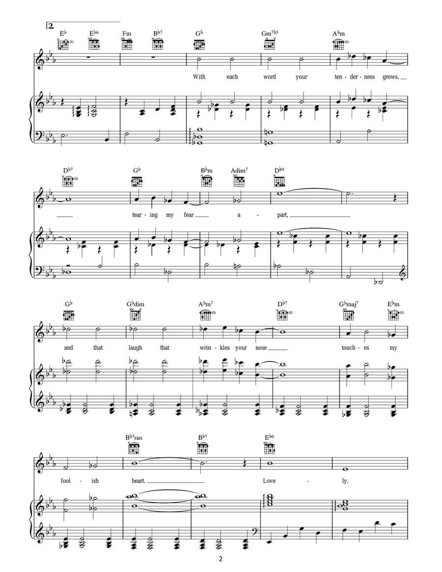 The Way You Look Tonight The Way You Look Tonight Guitar scores gallery preview page 2
