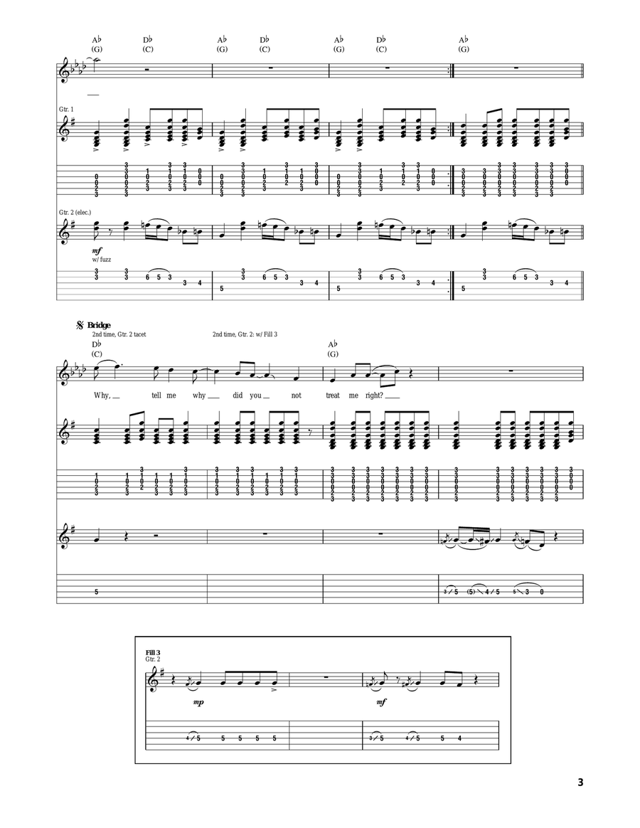 I'm Looking Through You I'm Looking Through You Acoustic Guitar scores gallery preview page 3