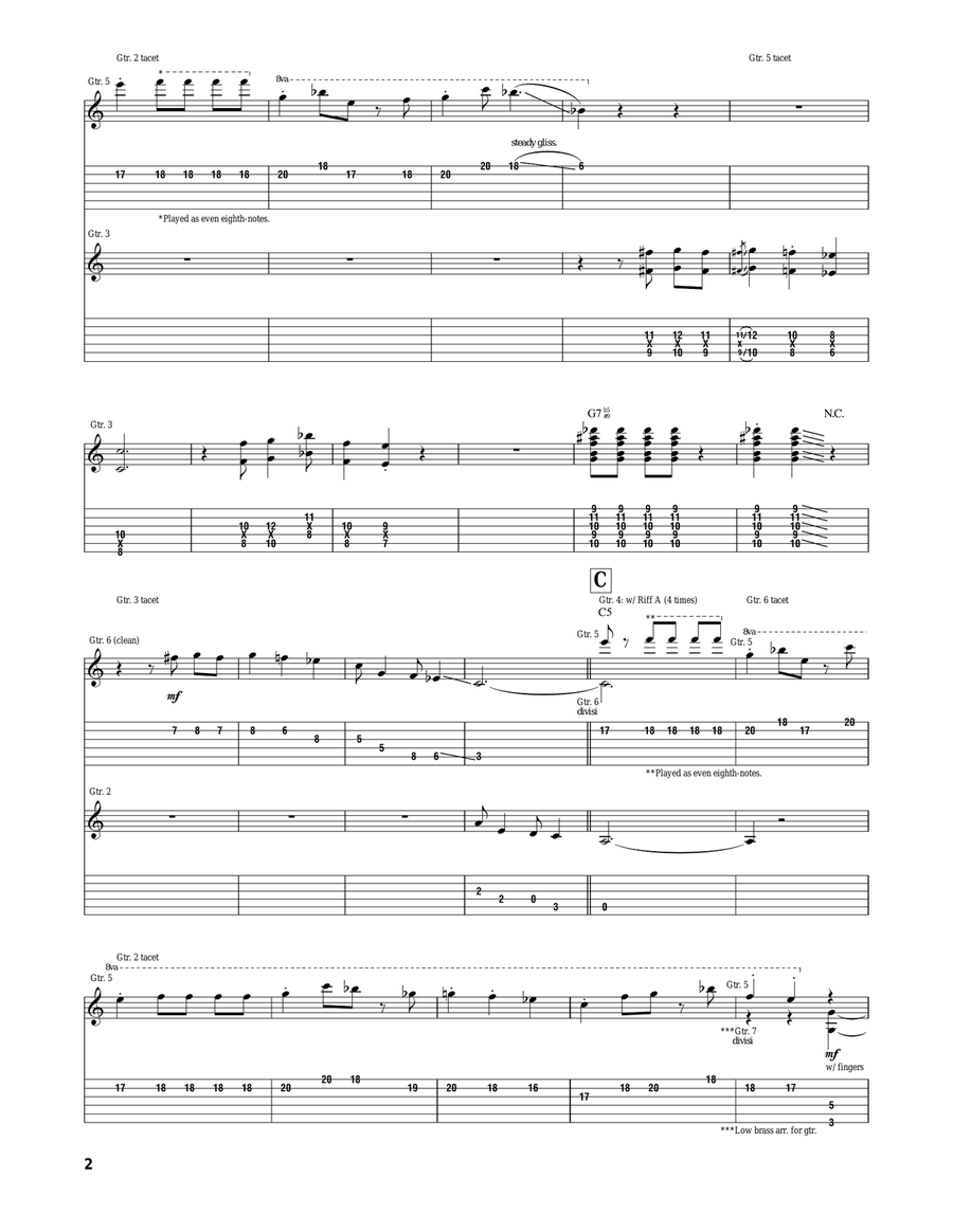 You Can't Do That Acoustic Guitar scores gallery preview page 2