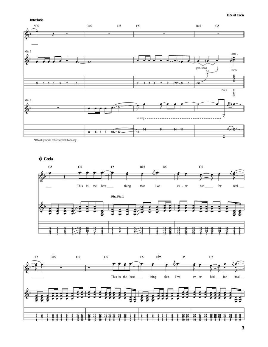 This Is For Real This Is For Real Acoustic Guitar scores gallery preview page 3