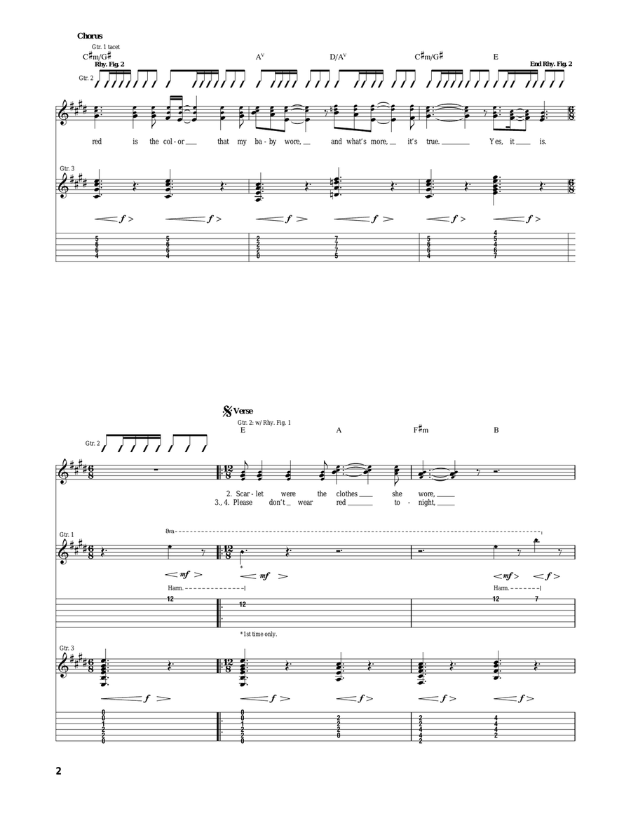 Yes It Is Yes It Is Acoustic Guitar scores gallery preview page 2