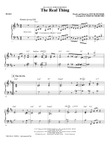 The Real Thing - Piano