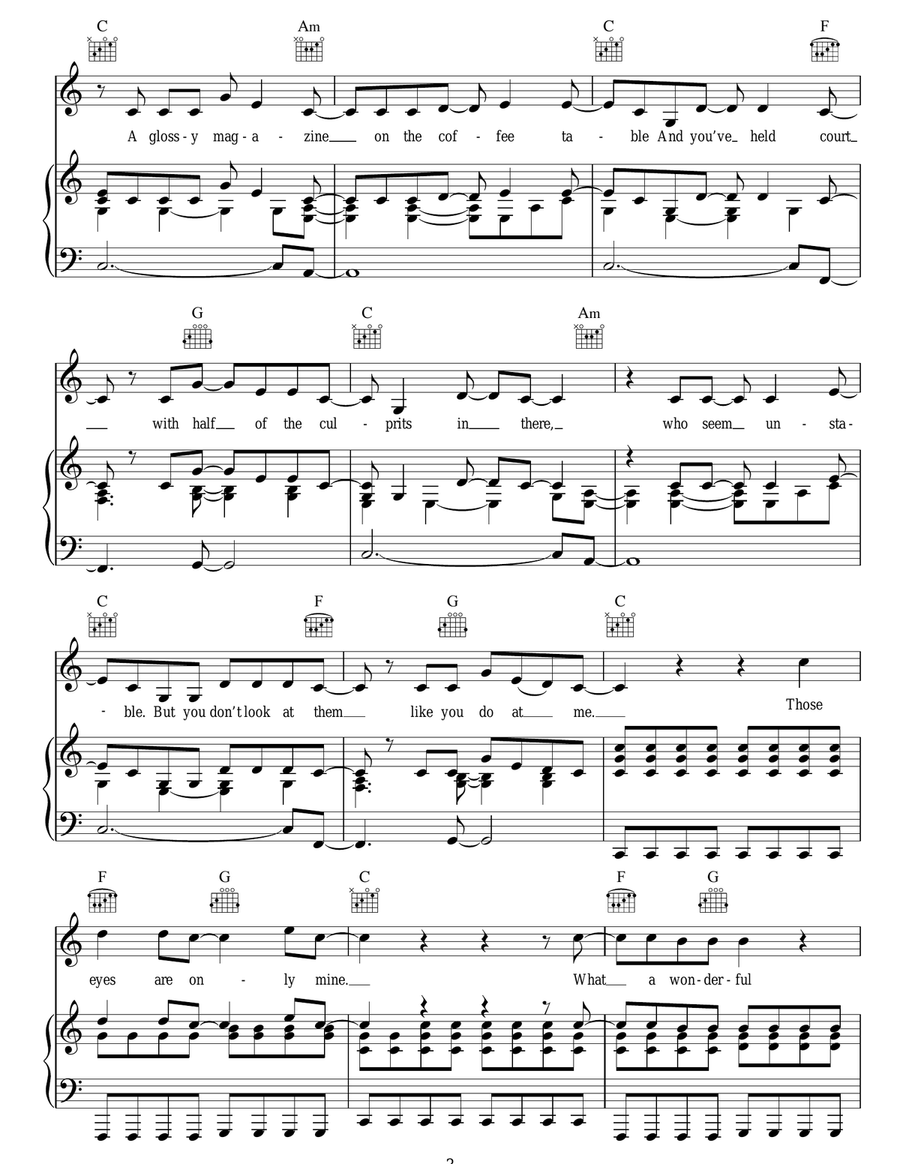 Take Over The World Take Over The World Acoustic Guitar scores gallery preview page 3
