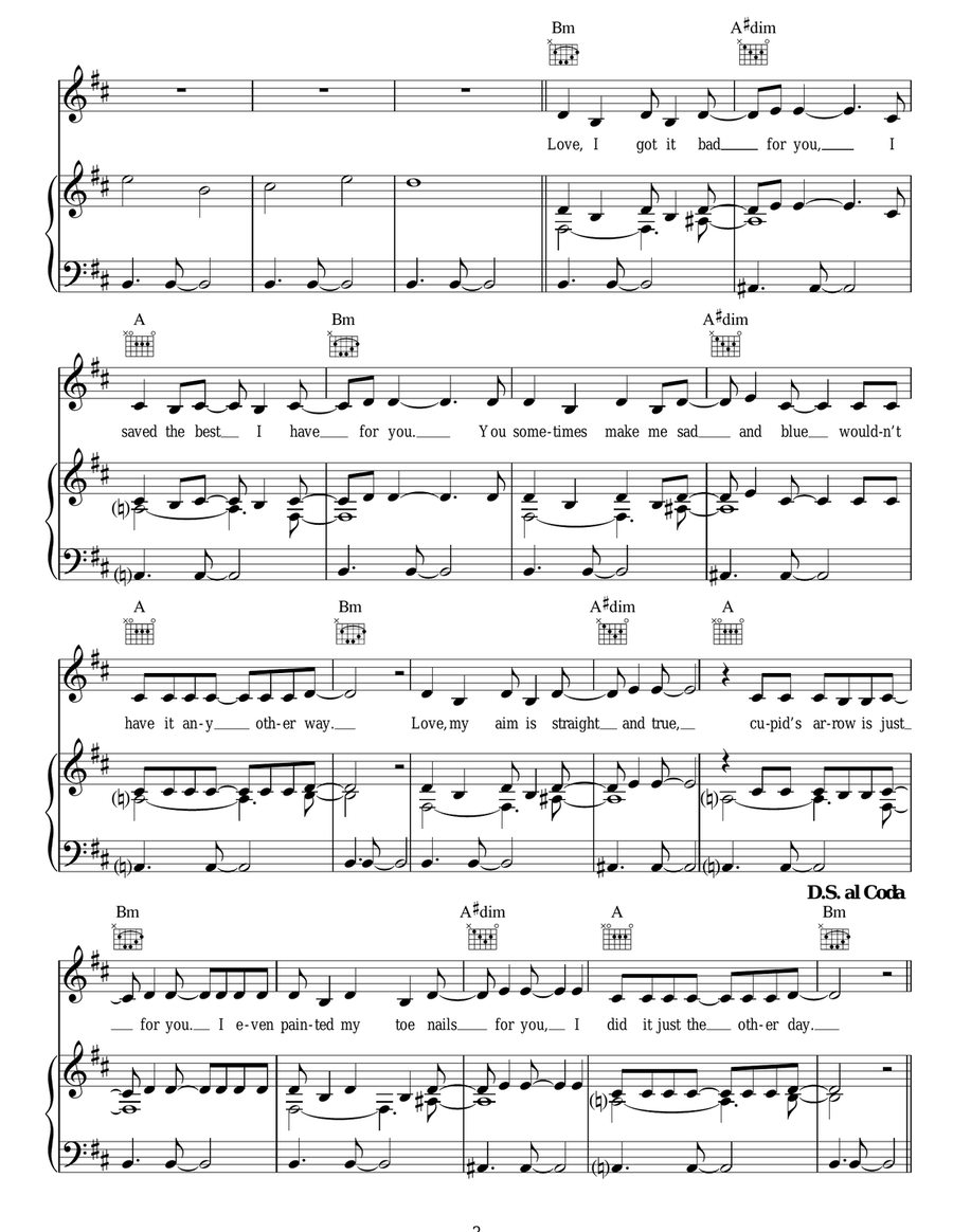 Satellite Satellite Piano, Vocal, Guitar scores gallery preview page 3