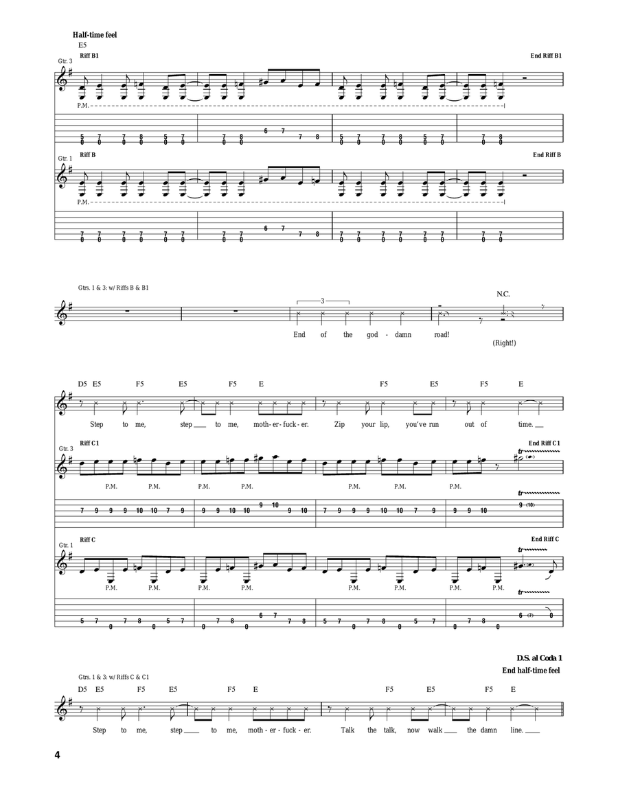 The Way Of The Fist The Way Of The Fist Acoustic Guitar scores gallery preview page 4