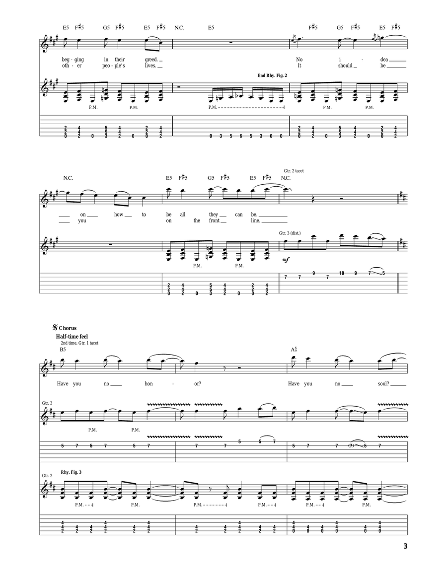 No One Gets Left Behind No One Gets Left Behind Acoustic Guitar scores gallery preview page 3