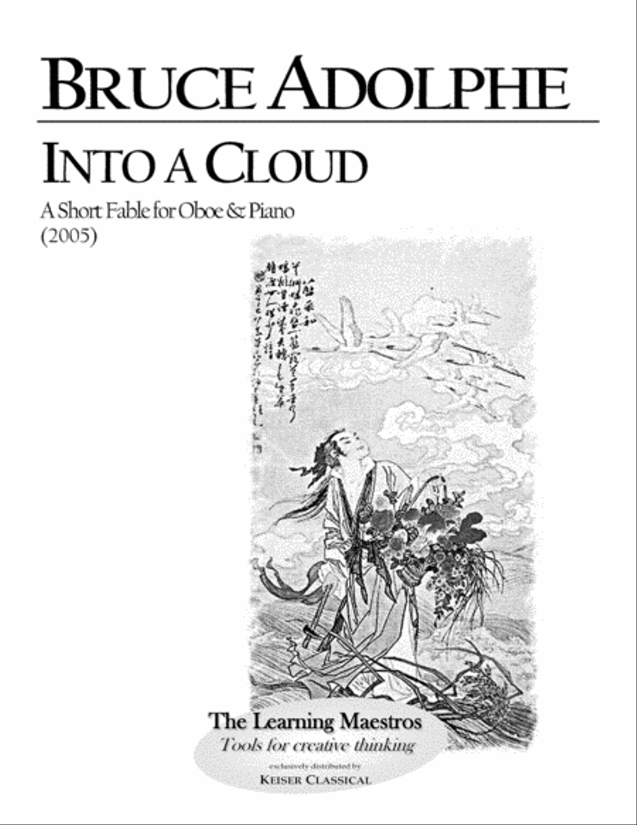 Into a Cloud Into a Cloud Piano Accompaniment scores gallery preview page 1