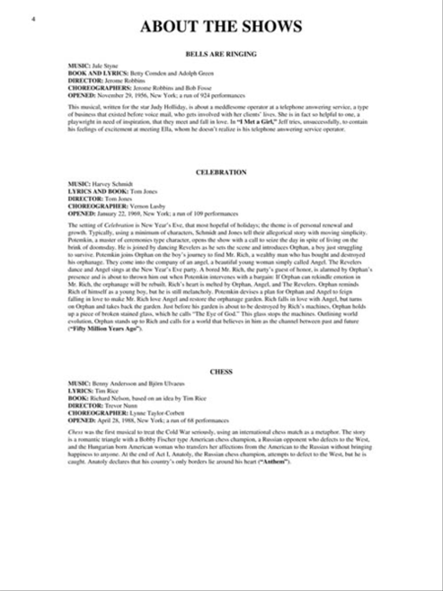 The Singer's Musical Theatre Anthology – Teen's Edition Tenor Voice scores gallery preview page 5