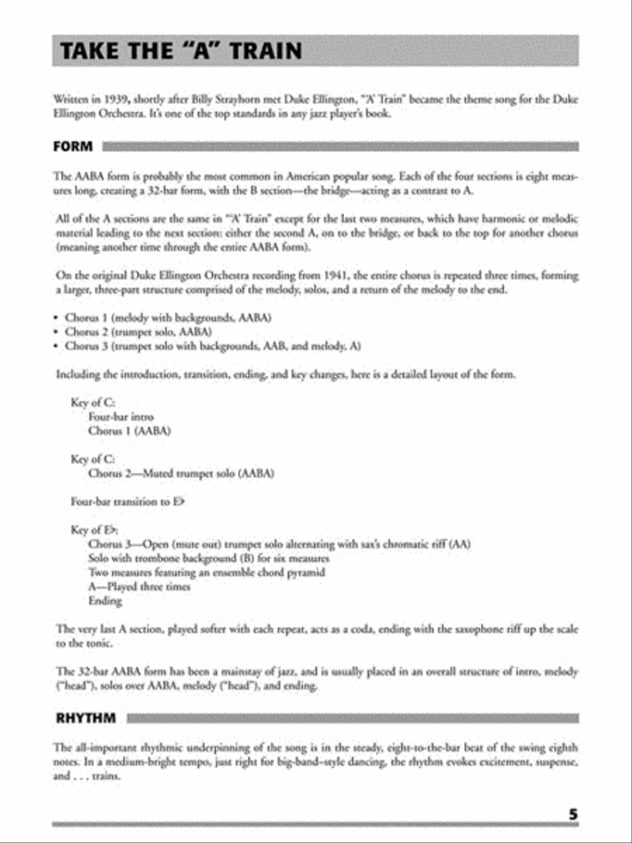 The Art of Billy Strayhorn Piano Method scores gallery preview page 3