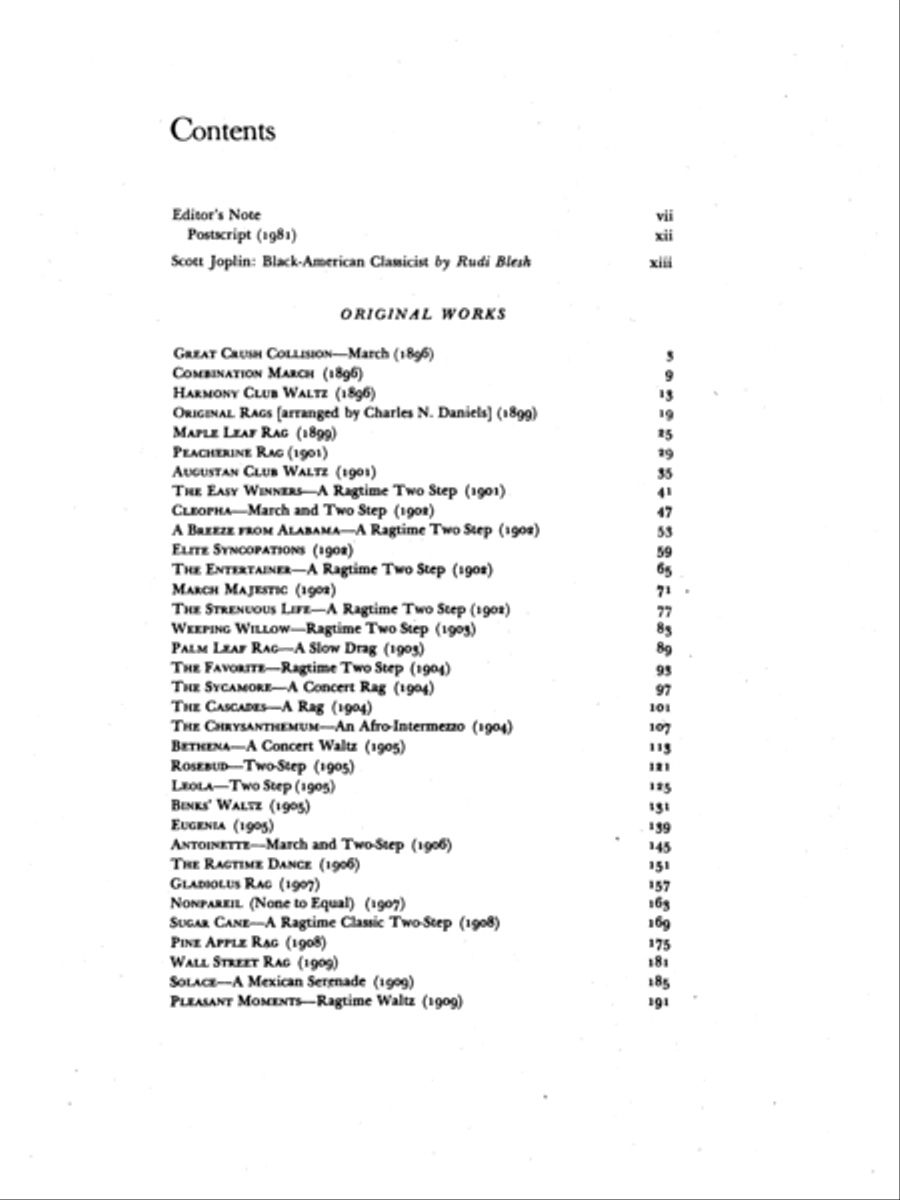 Scott Joplin -- Complete Piano Works Piano Solo scores gallery preview page 2
