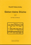 Sieben kleine Stücke für Flöte und Klavier op. 85 (1996)