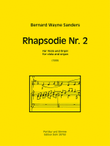 Rhapsodie Nr. 2 für Viola und Orgel (1999)
