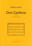 Drei Carillons für Klavier vierhändig (1995)
