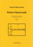 Kleine Hausmusik für zwei Blockflöten, zwei Violinen, Violoncello und Klavier op. 52a (1971)
