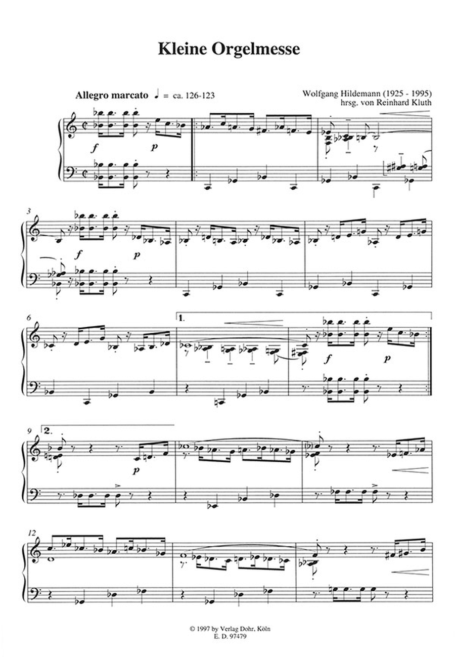 Kleine Orgelmesse (ca. 1975) Organ scores gallery preview page 2