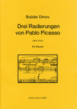 Drei Radierungen von Pablo Picasso für Klavier (1997-2001)