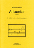 Anixantar für Bassklarinette in B und Marimbaphon (1985)