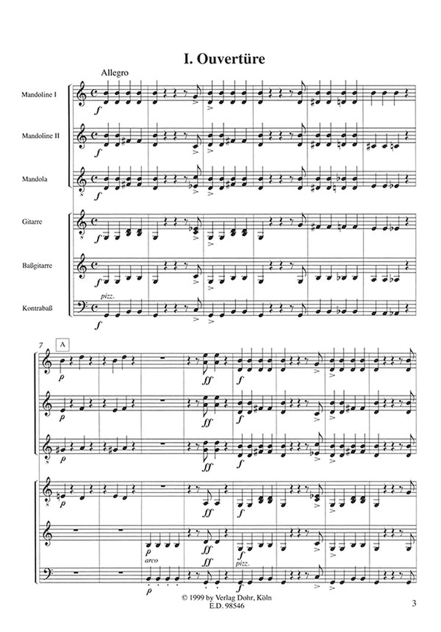 Erheiterndes (1998) -Zehn kleine Stücke für Zupforchester- Orchestra scores gallery preview page 2