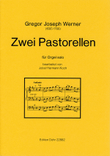 Zwei Pastorellen (für Orgel solo)