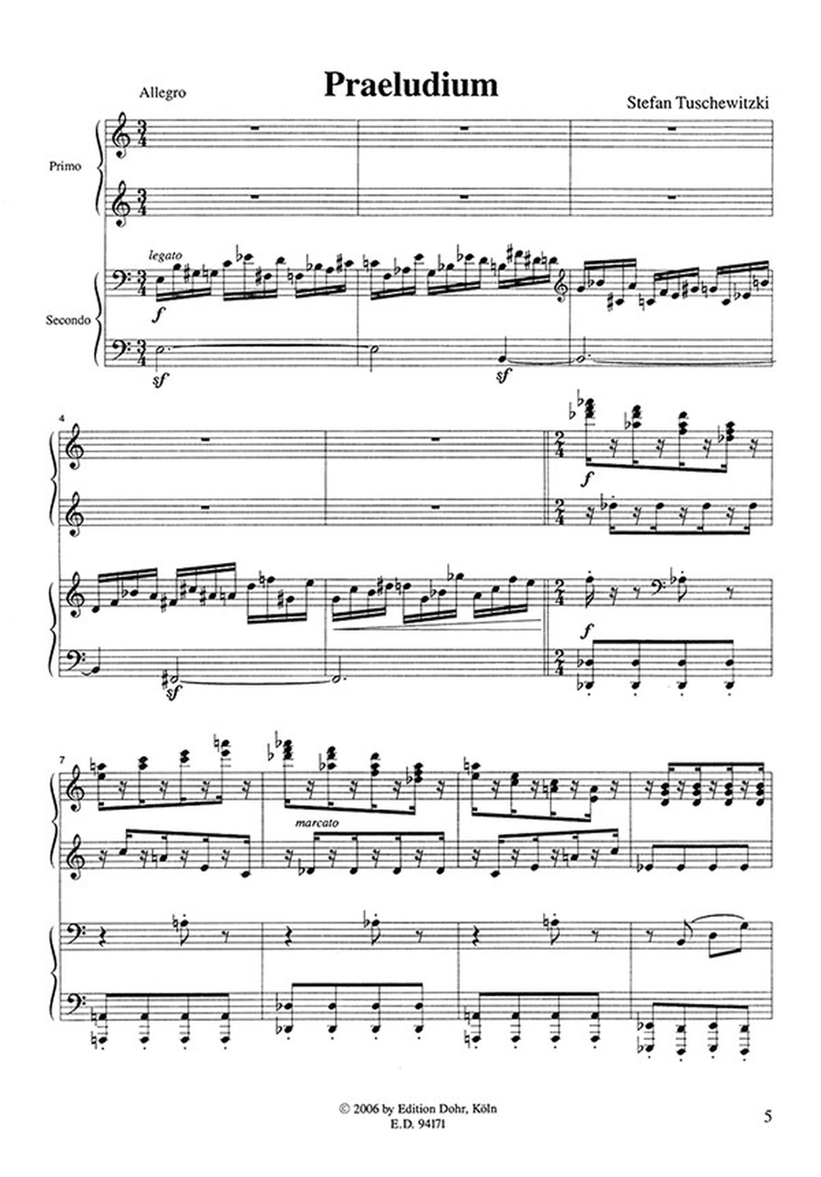 Suite für Klavier zu vier Händen (1993) Piano Duet scores gallery preview page 2