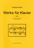 Werke für Klavier -Heft 2-