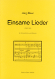 Einsame Lieder (1941/43) -Zehn Lieder für Singstimme und Klavier-