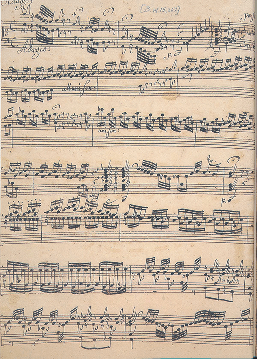 Toccata und Fuge ex d BWV 565 -Faksimile der Ringkschen Ersthandschrift in Originalgröße- Organ scores gallery preview page 2