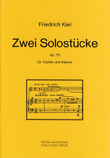 Zwei Solostücke für Violine und Klavier op. 70 (1872/77)