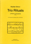 Trio Rituals für Klarinette, Bassklarinette und Klavier (1985) -a work in progress-