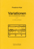 Variationen über ein schwedisches Volkslied für Violine und Klavier op. 37 (1865)