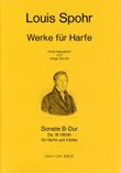 Sonate für Harfe und Violine B-Dur op. 16 (1808) (Originaltonart)