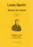 Sonate für Harfe und Violine c-Moll WoO23 (1805) (Originaltonart)