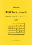 Drei Choralvorspiele über 