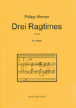 Drei Ragtimes für Piano (2006)
