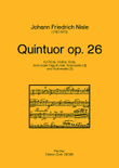 Quintuor für Flöte, Violine, Viola, Horn (Fag./Vc.) und Violoncello op. 26