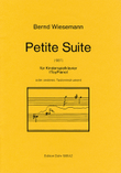 Petite Suite für dreioktaviges Toypiano (Kinderklavier) oder anderes Tasteninstrument (1987) (Tonumfang c1 bis c4)