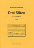 Drei Sätze für Flötenquartett (1998)