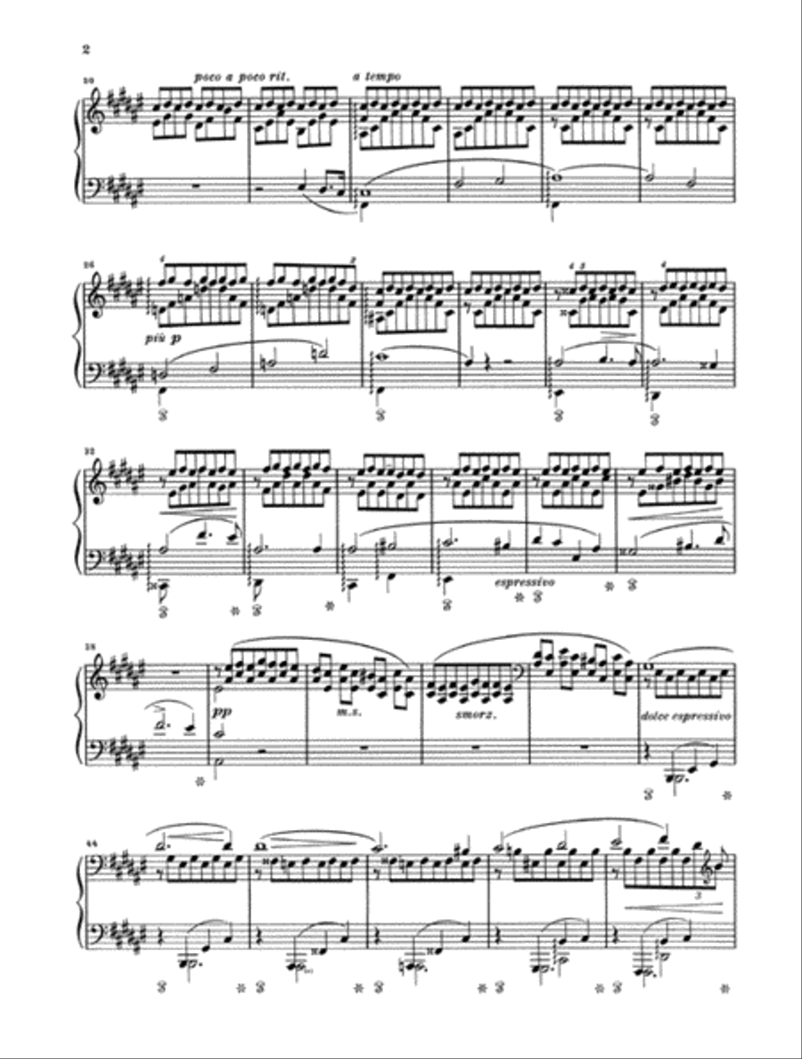 Bénédiction de Dieu dans la solitude Piano Solo scores gallery preview page 3