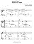 Snowfall (arr. Phillip Keveren)