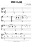 Speechless (arr. Phillip Keveren)