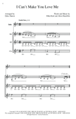 I Can't Make You Love Me (arr. Deke Sharon)