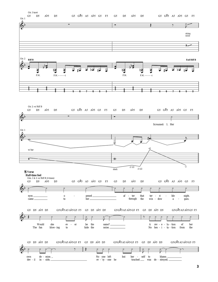 The Flame The Flame Acoustic Guitar scores gallery preview page 3