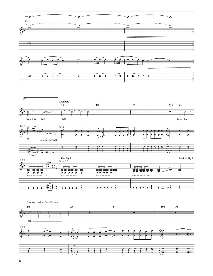 Impending Doom Impending Doom Acoustic Guitar scores gallery preview page 4