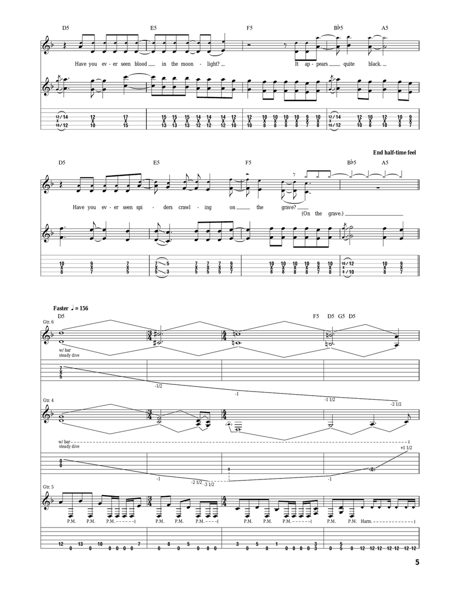 Impending Doom Impending Doom Acoustic Guitar scores gallery preview page 5